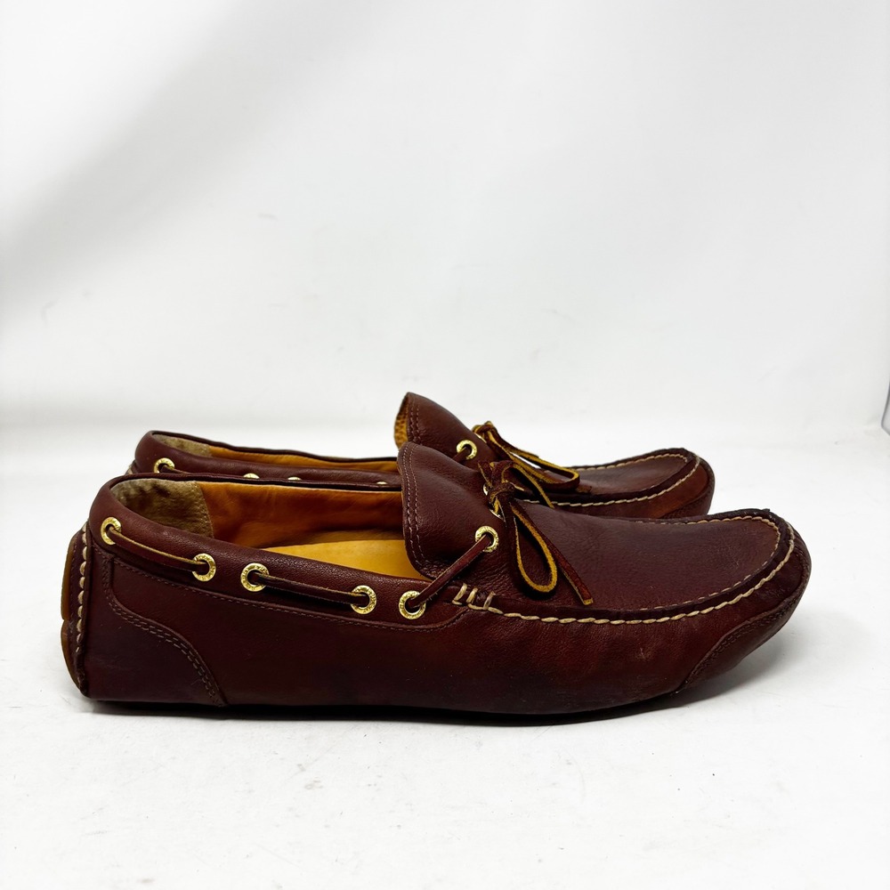 Sperry Gold Cup ASV Mens Size 10 Boat Shoes Leather Driving Moccasins Loafers - Picture 5 of 12